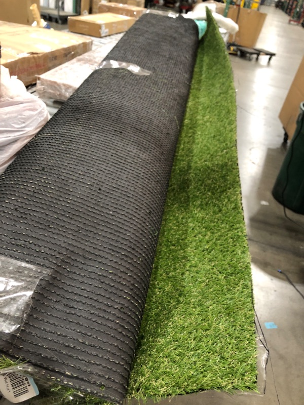 Photo 2 of  6' x 9' Outdoor Rug, 1.38" Realistic Thick Turf for Garden