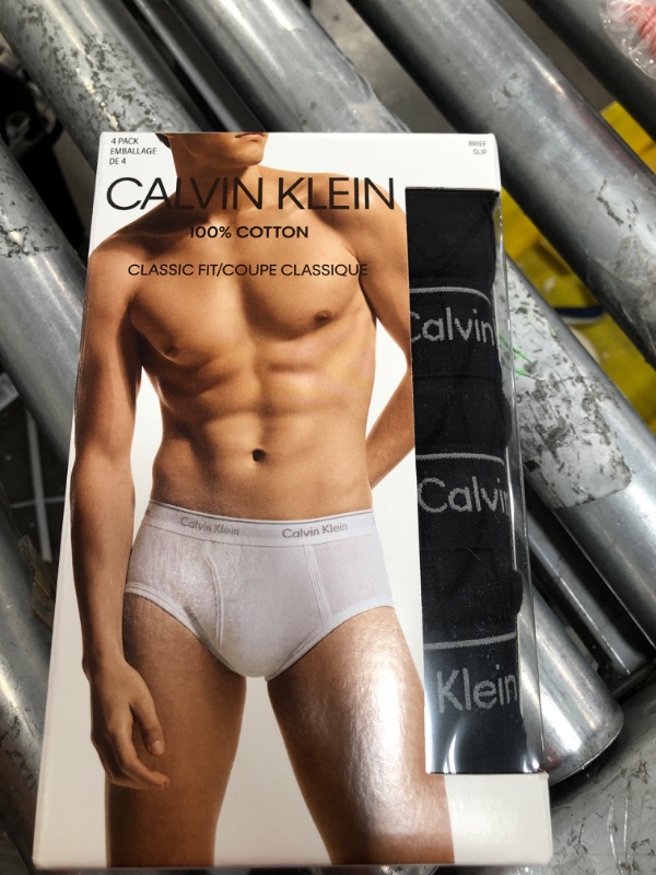 Photo 2 of Calvin Klein Briefs, Pack of 4- MEDIUM
