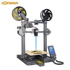 Photo 1 of LOTMAXX Shark V2 3D Printer Laser Engraving Bi-Color Printing 2 in 1 95% Pre-assembled All Metal
