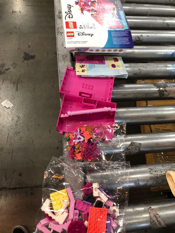 Photo 1 of LEGO Disney Encanto Isabela’s Magical Door 43201 Building Kit; A Great Construction Toy for Independent Play, with Butterflies, Bird and Memorable Characters in a Foldable Flower Room (114 Pieces)
