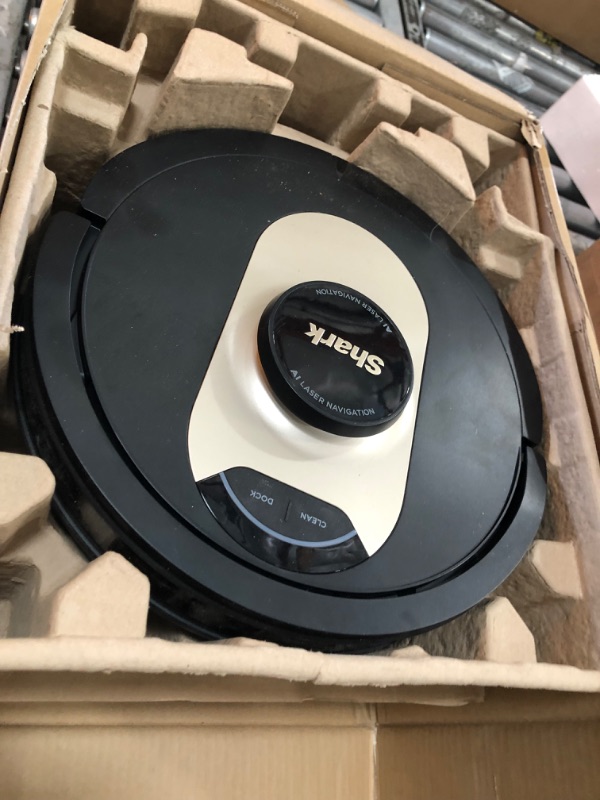 Photo 1 of Shark AV2501AE Ai Robot Vacuum with XL HEPA Self-Empty Base, Bagless, 60-Day Capacity, LIDAR Navigation, Perfect for Pet Hair, Compatible with Alexa