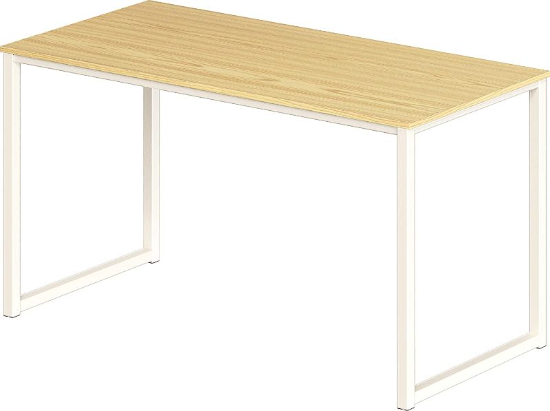 Photo 1 of SHW Home Office 48-Inch Computer Desk, White/Oak
