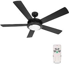 Photo 1 of 52 Inch Modern Style Indoor Ceiling Fan with Dimmable Light Kit and Remote Control, Reversible Motor, ETL for Living room, Bedroom, Basement, Kitchen, Garage
