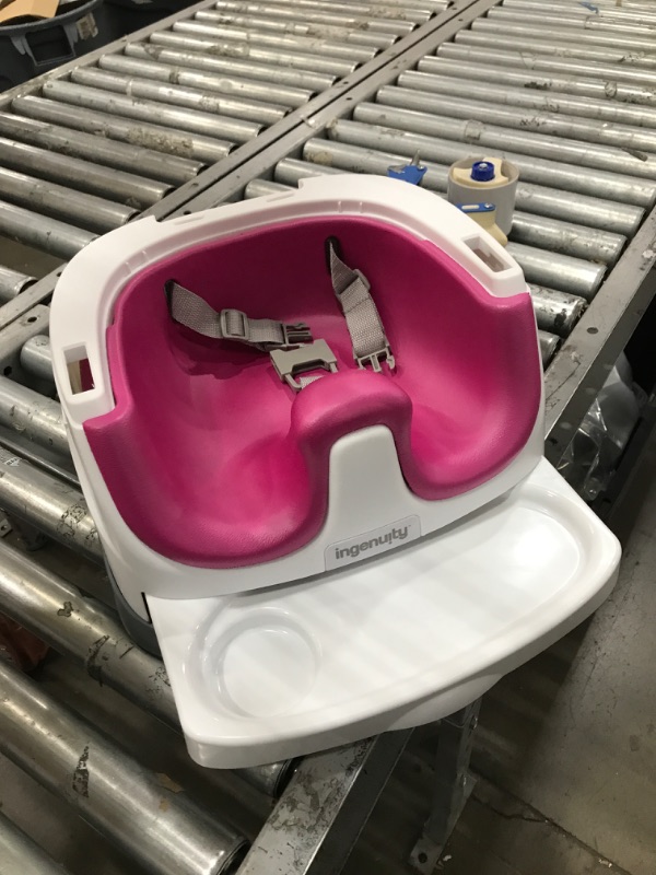 Photo 2 of Ingenuity Baby Base 2-in-1 Booster Feeding Seat - Pink Flambe