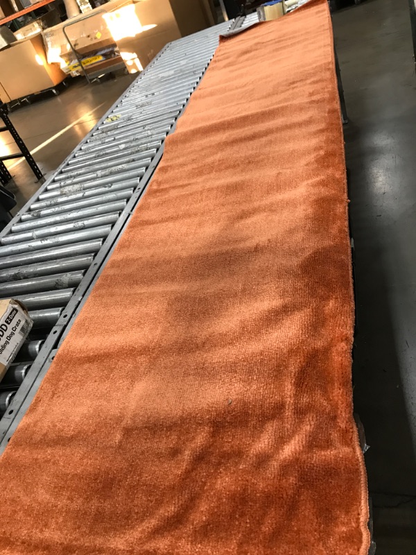 Photo 2 of 2'2" x 10' hallway rug orange non slip