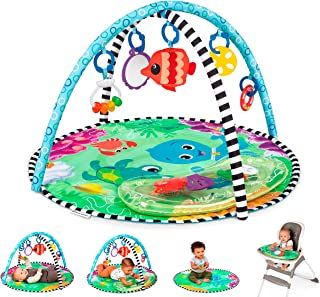 Photo 1 of Baby Einstein Sea Floor Explorers 2-in-1 Water Mat Portable Tummy Time Activity Play Gym
