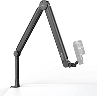 Photo 1 of IXTECH Mic Arm Premium Boom Arm 360° Rotatable Microphone Arm Mic Boom Arm with Desk Mount, Fully Adjustable, for Podcast, Video, Gaming, Radio, Studio, Recording, Sturdy and Universal VALIANT Model
