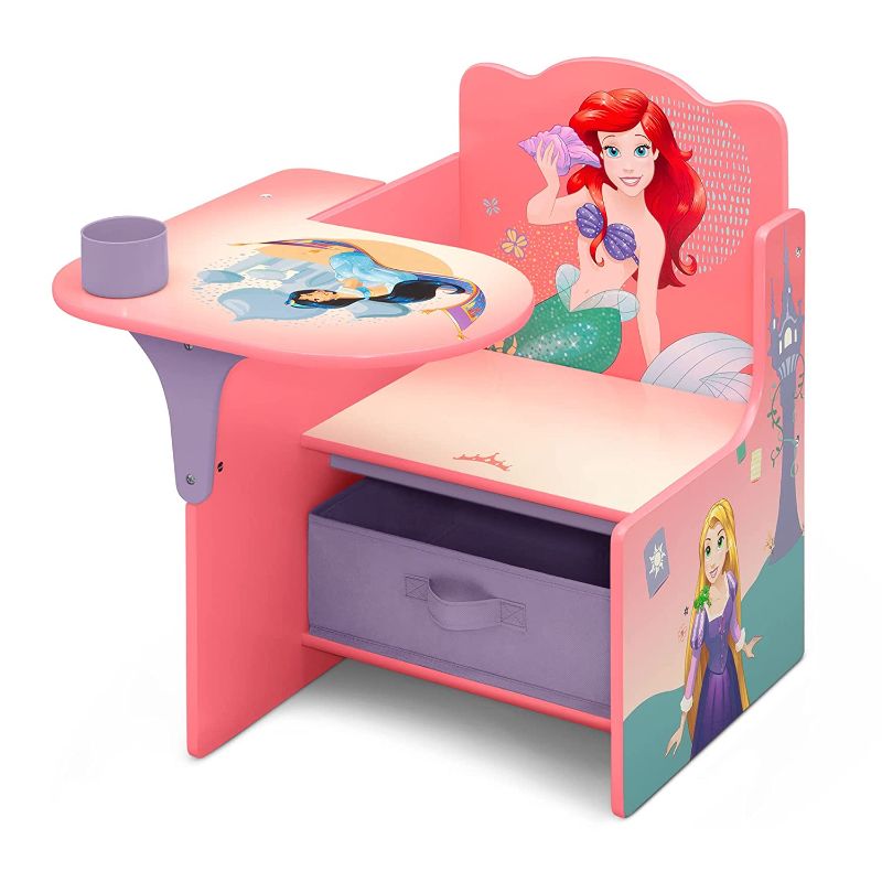 Photo 1 of Delta Children Chair Desk with Storage Bin, Disney Princess
