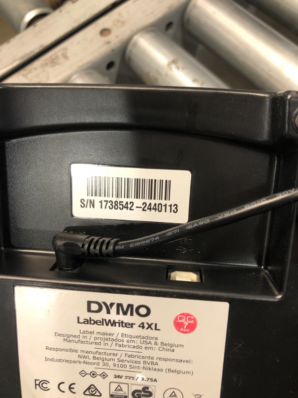 Photo 4 of **READ BELOW**Dymo LabelWriter 4XL Direct Thermal Printer - Monochrome - Desktop - Label Print