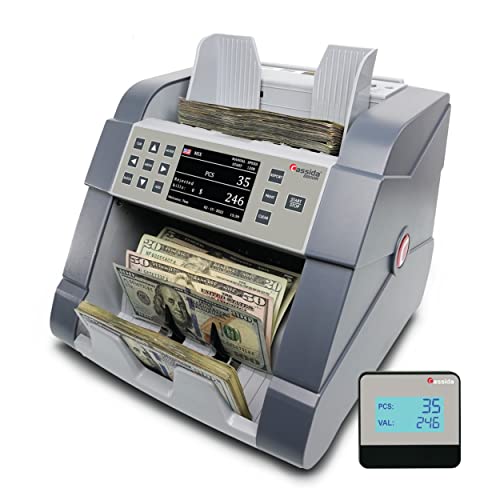 Photo 1 of Cassida 8800R USA Premium Bank-Grade Mixed Denomination Money Counter Machine, Advanced Counterfeit Detection, Multi-Currency,