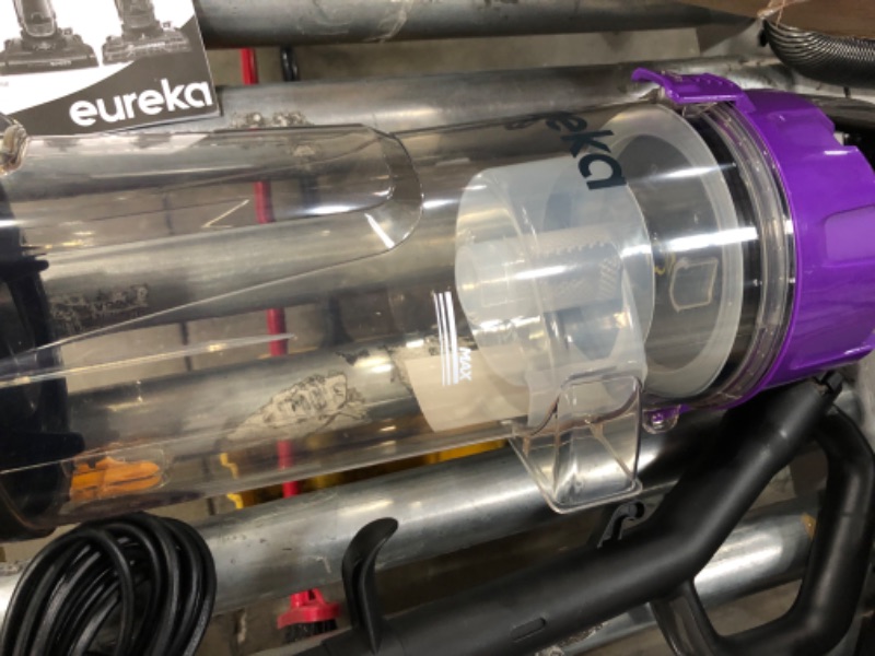 Photo 1 of Eureka PowerSpeed Lightweight Bagless Upright Vacuum Cleaner with Pet Turbo Brush, for Carpet and Hard Floor, Purple
