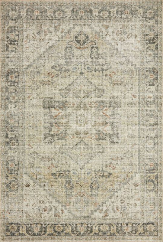 Photo 1 of Loloi 2 x 5 ft. Skye Power Loomed Traditional Rectangle Rug44 Natural Sand