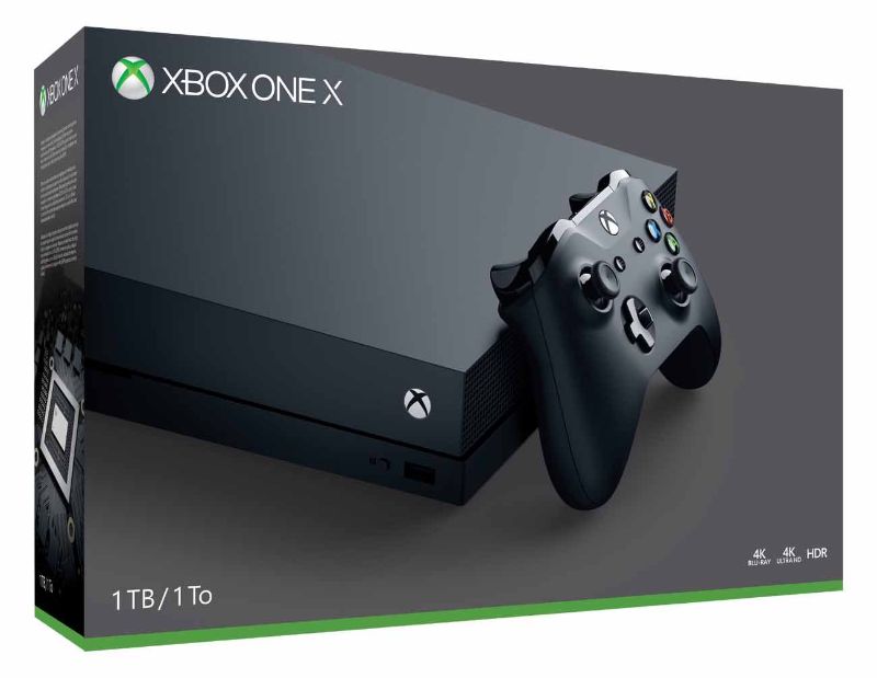 Photo 1 of Microsoft Xbox One X 1Tb Console With Wireless Controller: Xbox One X Enhanced, Hdr, Native 4K, Ultra Hd