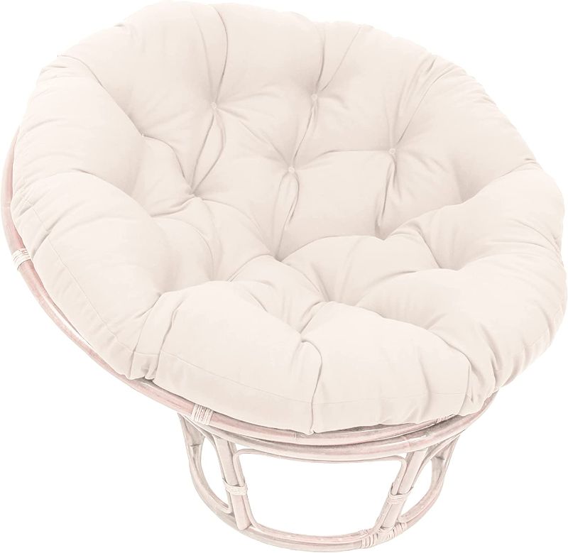 Photo 1 of  Home Papasan Cushion, 1 Count (Pack of 1), Ivory
