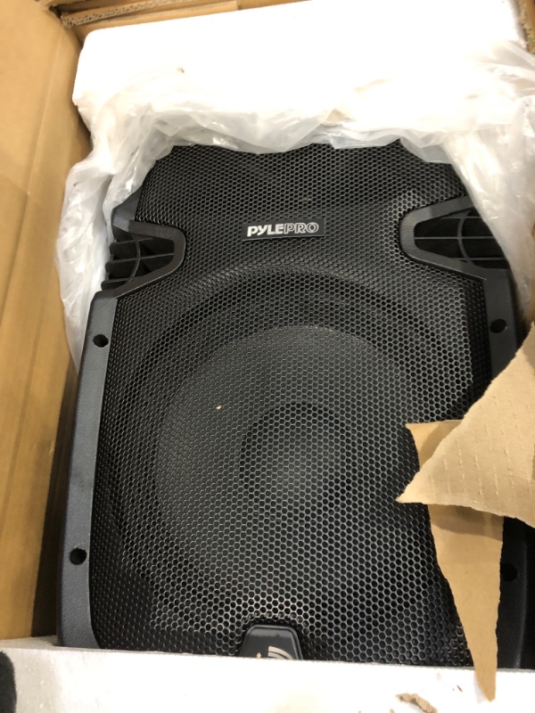 Photo 2 of PYLE Pyle Pro 10 Powered Speaker with mp3 bluetooth record function