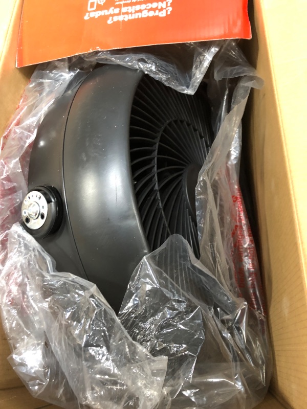 Photo 2 of 12 in. 3 Speed Whole Room Circulator Floor Fan