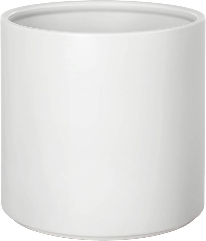 Photo 1 of 1'x1' planter white leather feel