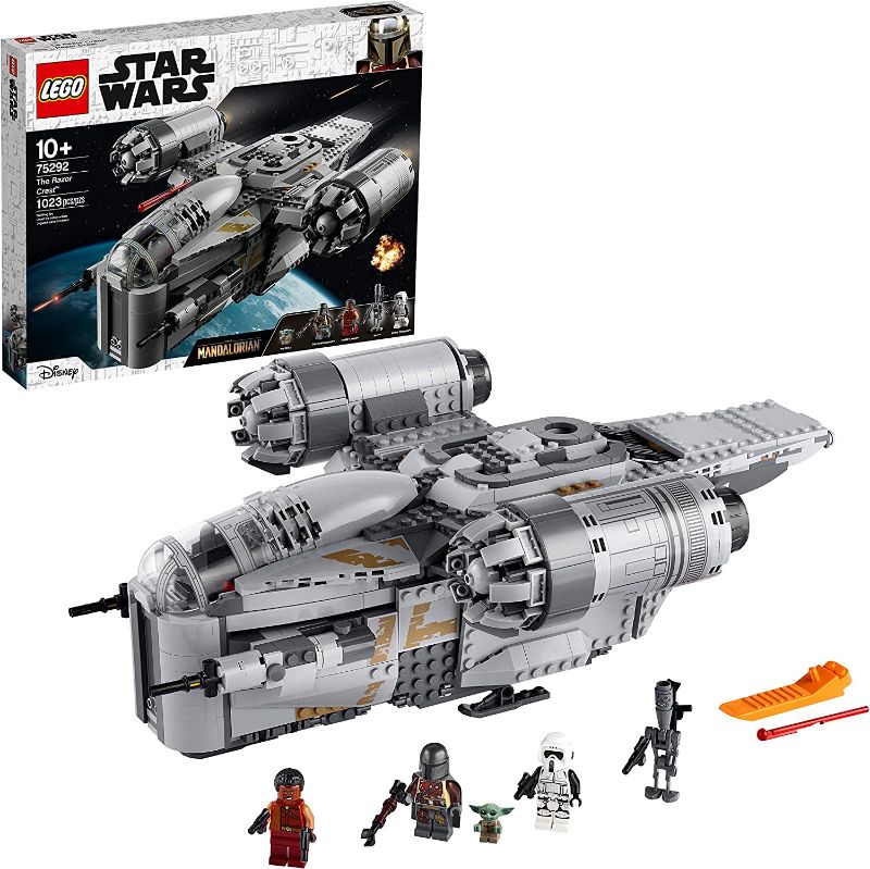 Photo 1 of Disney Lego Star Wars the Mandalorian the Razor Crest 75292 Building Kit (1 023 Pieces)
