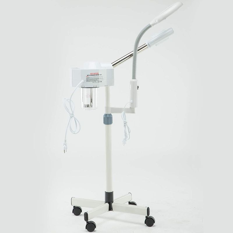 Photo 1 of "PARTS ONLY"
2 in1 Facial Steamer 5x LED Magnifying Lamp Hot Ozone Beauty Salon Face Equipment
