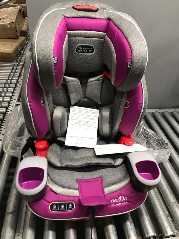 Photo 3 of Evenflo Platinum Evolve 3-in-1 Combination Booster Car Seat Dreamer