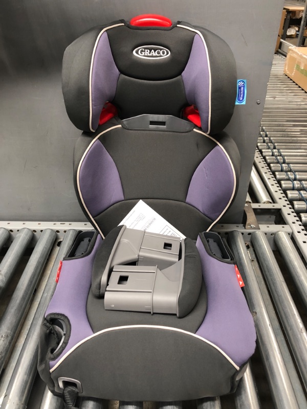 Photo 2 of Graco Affix Highback Booster Seat with Latch System, Grapeade
