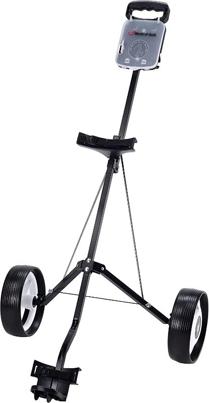 Photo 1 of JEF WORLD OF GOLF Deluxe Steel Push Cart
