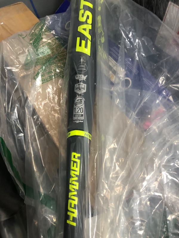 Photo 2 of Easton HAMMER Slowpitch Softball Bat, Power Loaded, 12 in Barrel, Approved for All Fields
