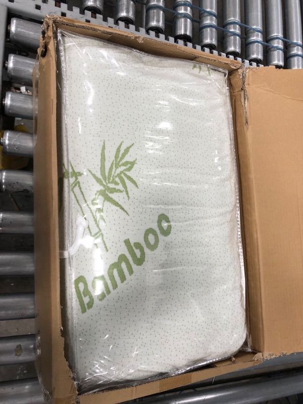 Photo 1 of PATSBA Bamboo Extra Thick Queen Mattress Topper for Back Pain, Quilted Fitted Mattress Pad Pillow Top Mattress Cover with Deep Pocket Up to 21 Inches (Queen)
