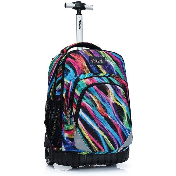 Photo 1 of Tilami Rolling Backpack 19 inch Wheeled LAPTOP Boys Girls Travel School Student Trip…
