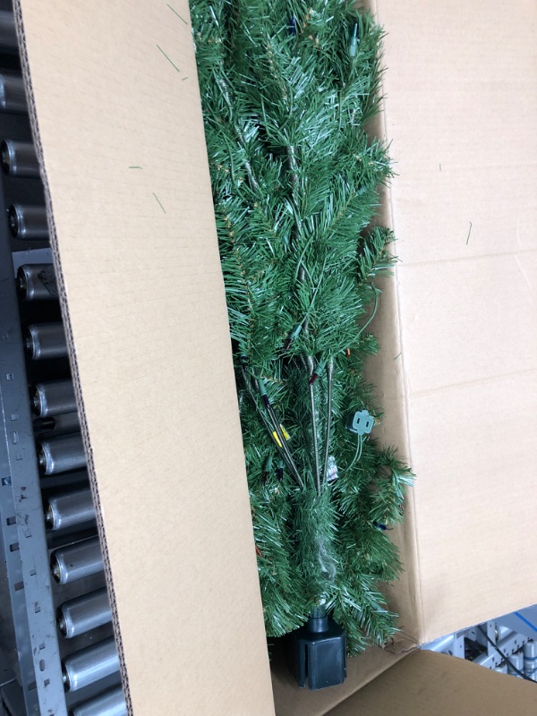 Photo 2 of 6ft National Tree Company Kincaid Spruce Artificial Tree LED Bulb Multicolored