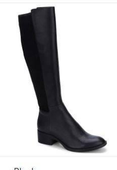 Photo 1 of Kenneth Cole New York Women's Levon Tall Riding Boots - Black Leather SIZE 7.5
