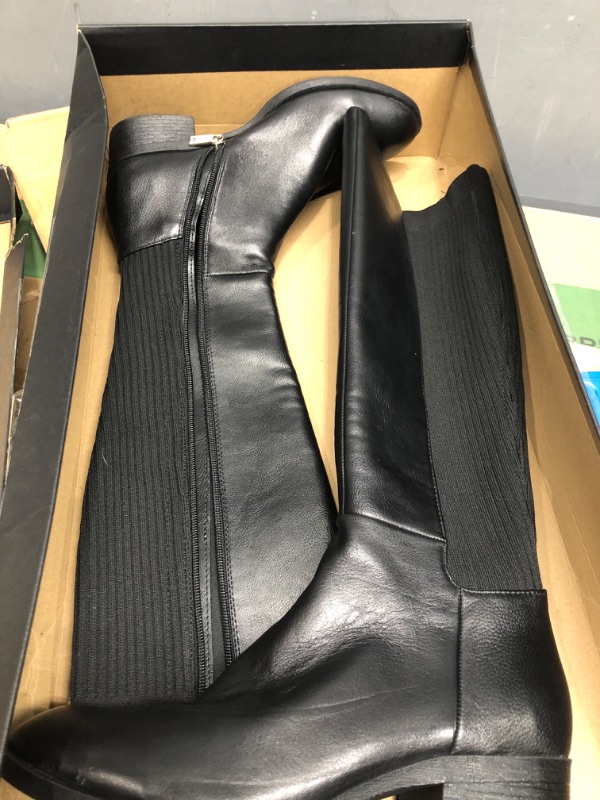 Photo 3 of Kenneth Cole New York Women's Levon Tall Riding Boots - Black Leather SIZE 7.5
