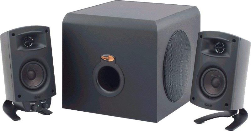 Photo 1 of Klipsch ProMedia 2.1 THX Certified Computer Speaker System (Black) (Renewed)