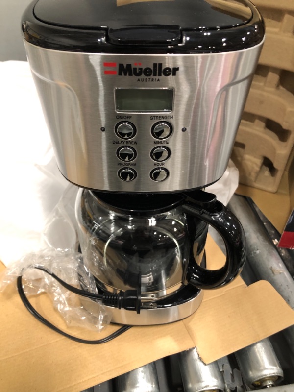Photo 2 of Mueller Ultra Coffee Maker, Programmable 12-Cup Machine, Multiple Brew Strength, Keep Warm
