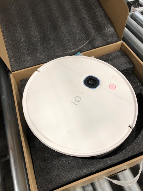 Photo 3 of **Parts Only**yeedi vac Station Robot Vacuum and Mop, Self Emptying 3-in-1, 3000Pa Suction, 200Mins Runtime with Clean Schedule, Smart Mapping and Carpest Detection, Editable Map, Virtual Boundary