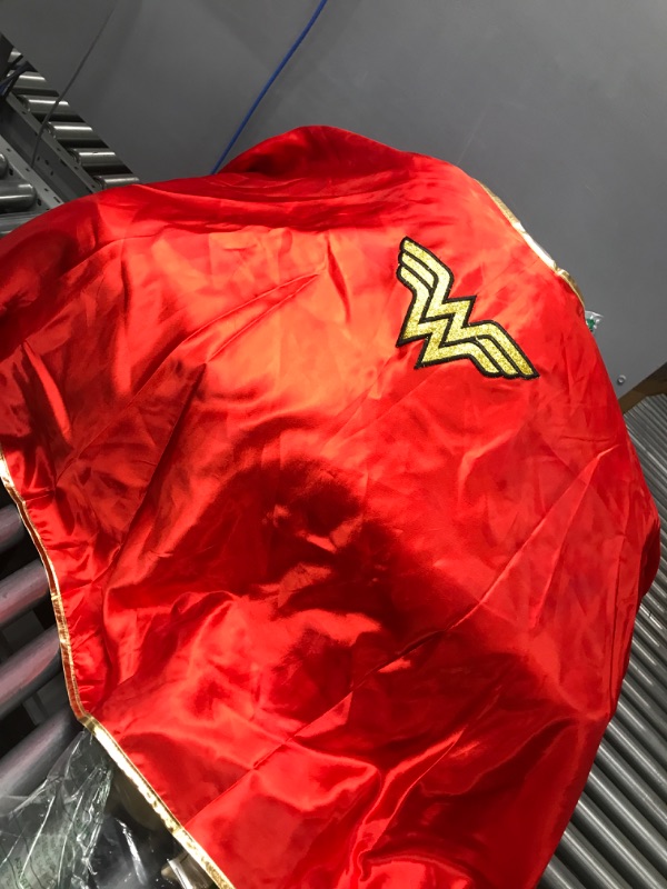 Photo 2 of Rubie's DC Comics Wonder Woman Deluxe 30-inch Costume Cape, One Size
