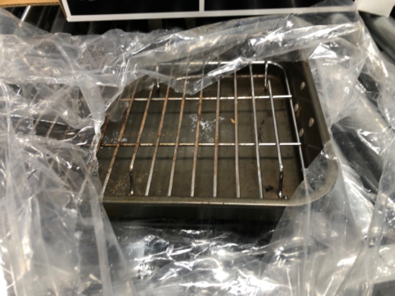 Photo 2 of **INCOMPLETE, PARTS ONLY, USED ITEM!!!
Cuisinart 7117-16UR Chef's Classic 16-Inch Rectangular Roaster with Rack, Stainless Steel Rectangular Roaster w/Rack 16-Inch