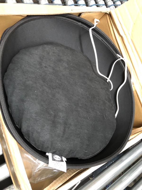 Photo 2 of **USED**
K&H Pet Products Heated Thermo-Kitty Heated Cat Bed- BLACK&GREEN)