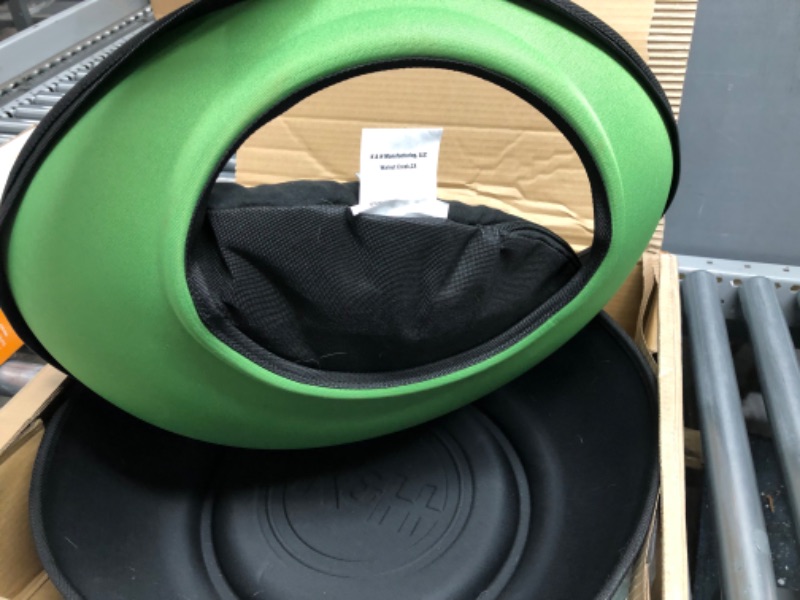 Photo 1 of **USED**
K&H Pet Products Heated Thermo-Kitty Heated Cat Bed- BLACK&GREEN)