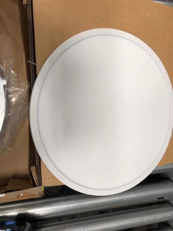 Photo 2 of WAC Lighting Round Single Light 15" Wide Integrated LED Flush Mount Ceiling Fixture
