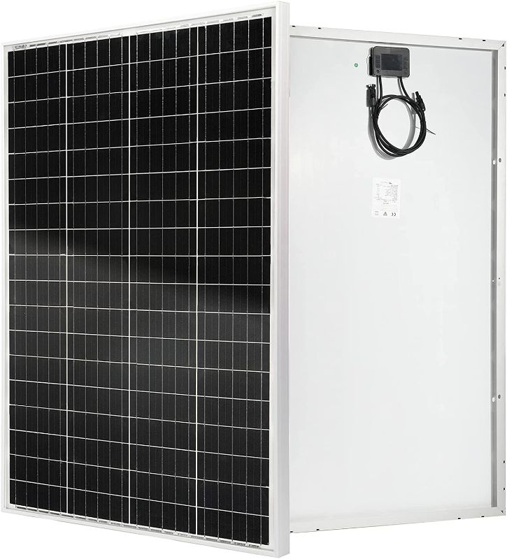 Photo 1 of (Damaged) SUNSUL 160 Watt 12 Volt Monocrystalline Solar Panel, Outdoor Waterproof Mono Solar Panels for 12V Battery, RV Roof, Boat Charging, Caravan, Car, Homes, and Any Other Off-Grid Applications
