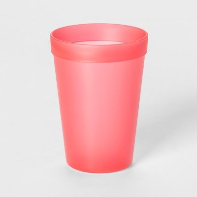 Photo 1 of 6 pack - 13.5oz Plastic Kids Tall Tumbler Pink - Pillowfort?
