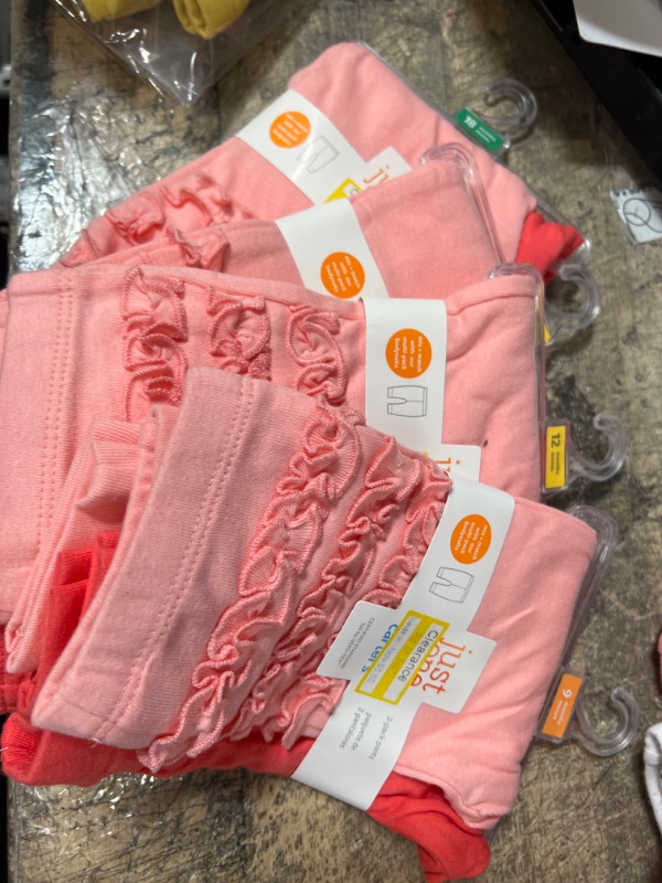 Photo 2 of 4 pack - 9m - 18m - Baby Girls' 2pk Pants - Just One You® Made by Carter's Pink
