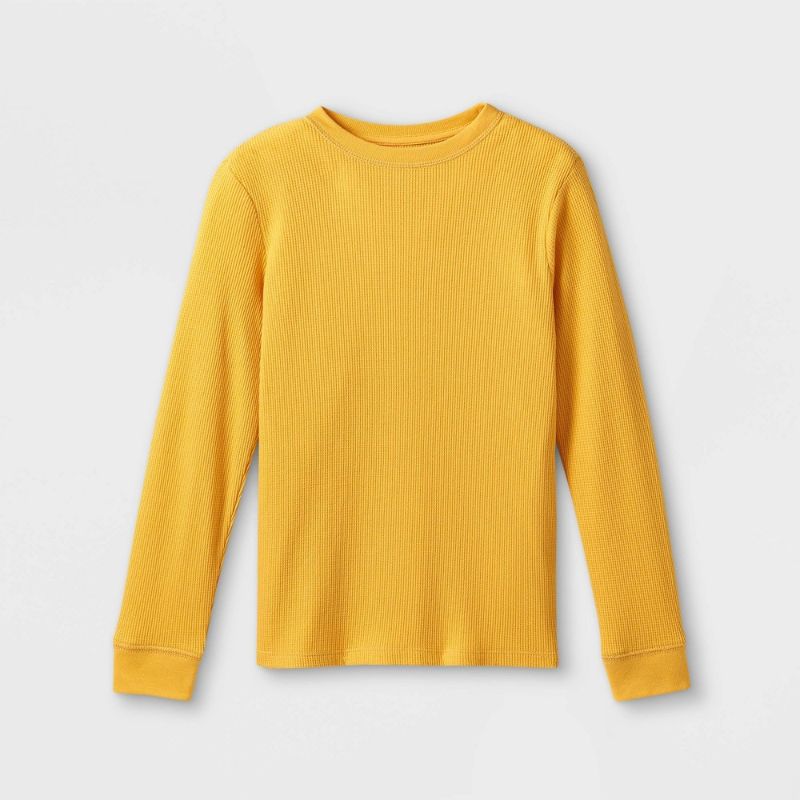 Photo 1 of SIZE: XL - KIDS LONG SLEEVE YELLOW