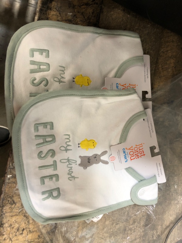 Photo 1 of Baby 'My First Easter' Bib - Just One You® Made by Carter's White
