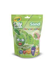 Photo 1 of Crayola Silly Scents Sand, Green Apple 