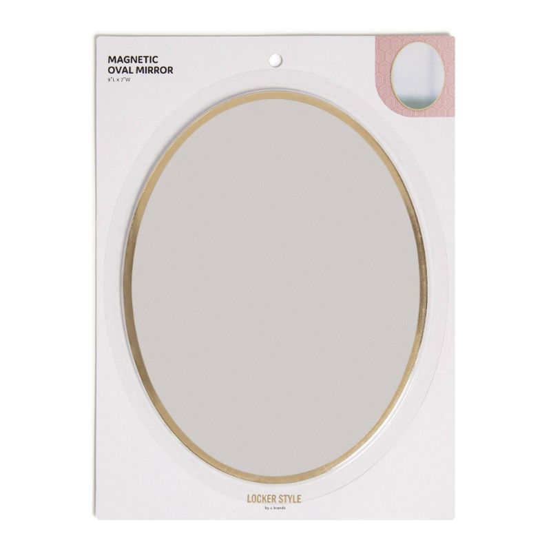 Photo 1 of 
BUNDLE OF 13 Locker Large Oval Mirror - U Brands
