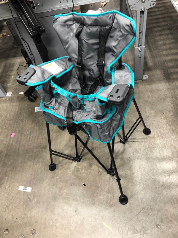 Photo 1 of Baby Delight Go With Me Uplift Deluxe Portable High Chair, Grey