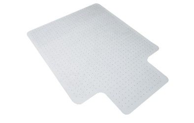 Photo 1 of Chair Mat 36"x48", Traditional Lip Shape, Clear, for Carpet
