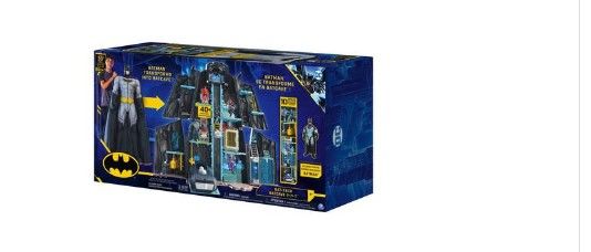 Photo 1 of Batman, Bat-Tech Batcave, Giant Transforming Playset with Exclusive 4”